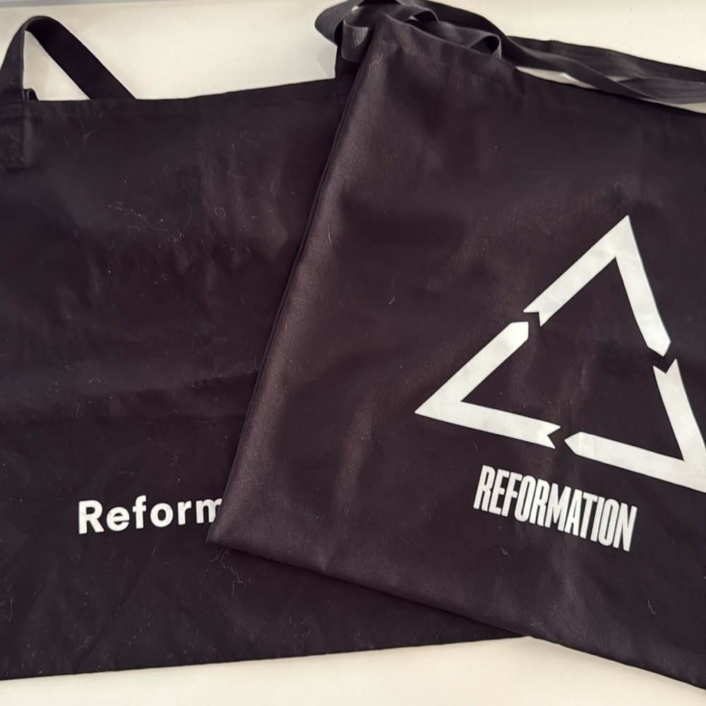 Reformation Black Tote Bags